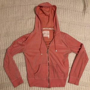 Victoria’s Secret velvet zip up
